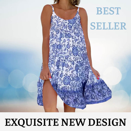 🌸🔥2025 NEW F💃Floral Printed Camisole Dress🌸🔥