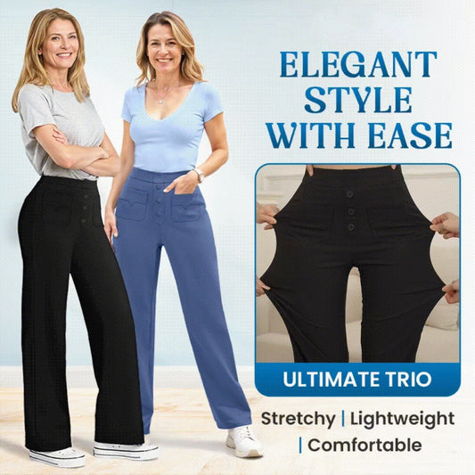 ✨ Pantaloni flexibili și confortabili pentru femei 👖