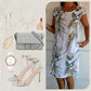 👗 Ofertă de Vară 🌸 Rochie Casual cu Imprimat și Buzunare